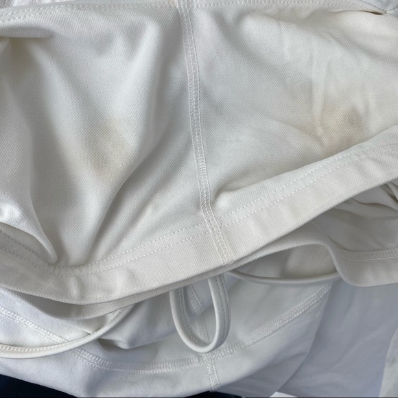 Karma brand Double Spaghetti Strap Tank Top- white - Picture 5 of 5